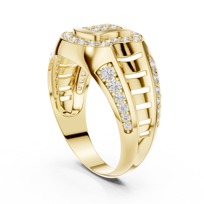 A Bold Rose Gold Statement Ring