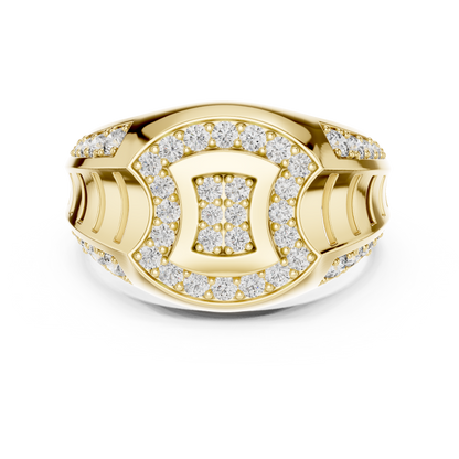 A Bold Rose Gold Statement Ring
