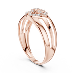 Brilliant Diamond Compass Band