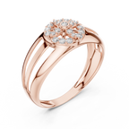 Brilliant Diamond Compass Band