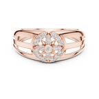 Brilliant Diamond Compass Band