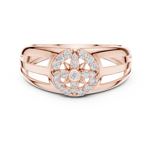 Brilliant Diamond Compass Band