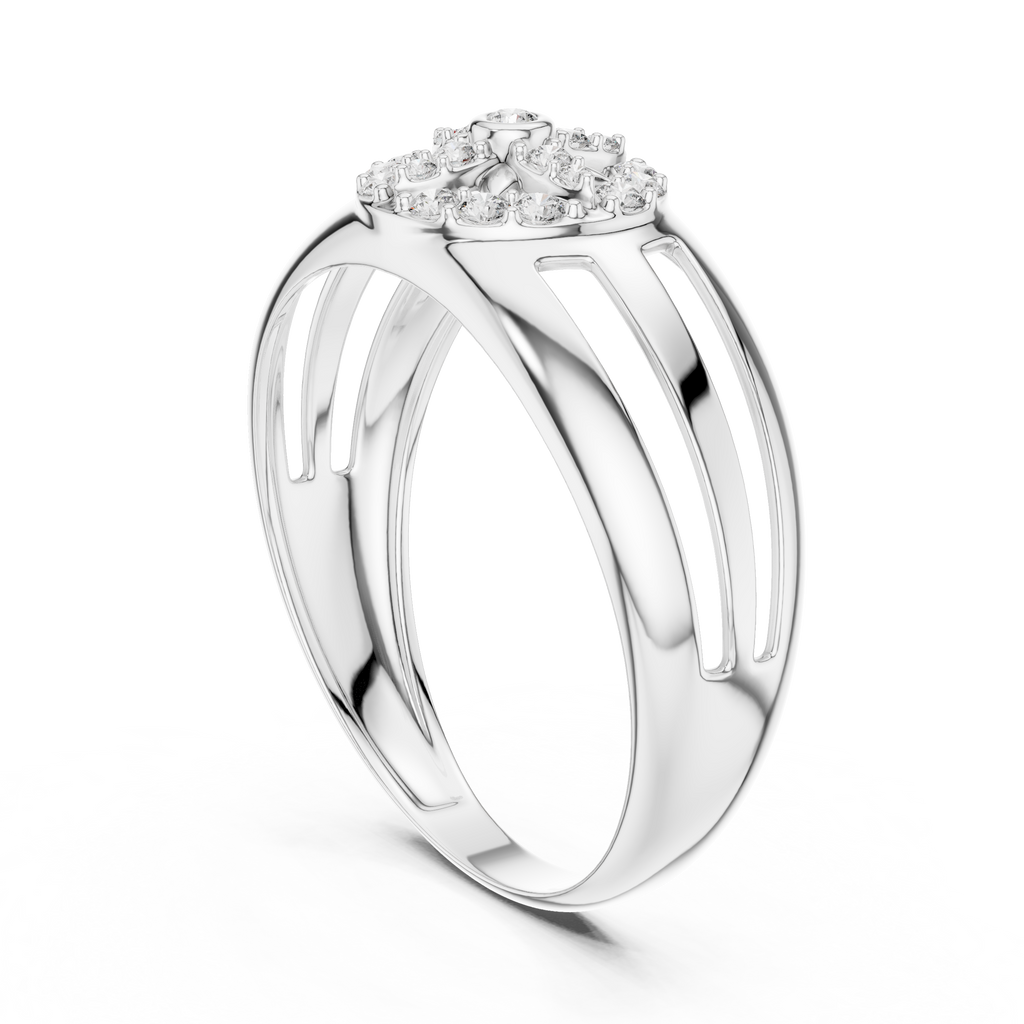 Brilliant Diamond Compass Band
