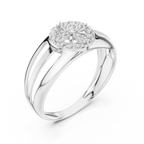 Brilliant Diamond Compass Band