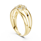 Brilliant Diamond Compass Band