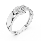 Regal Spark Diamond Gold Ring