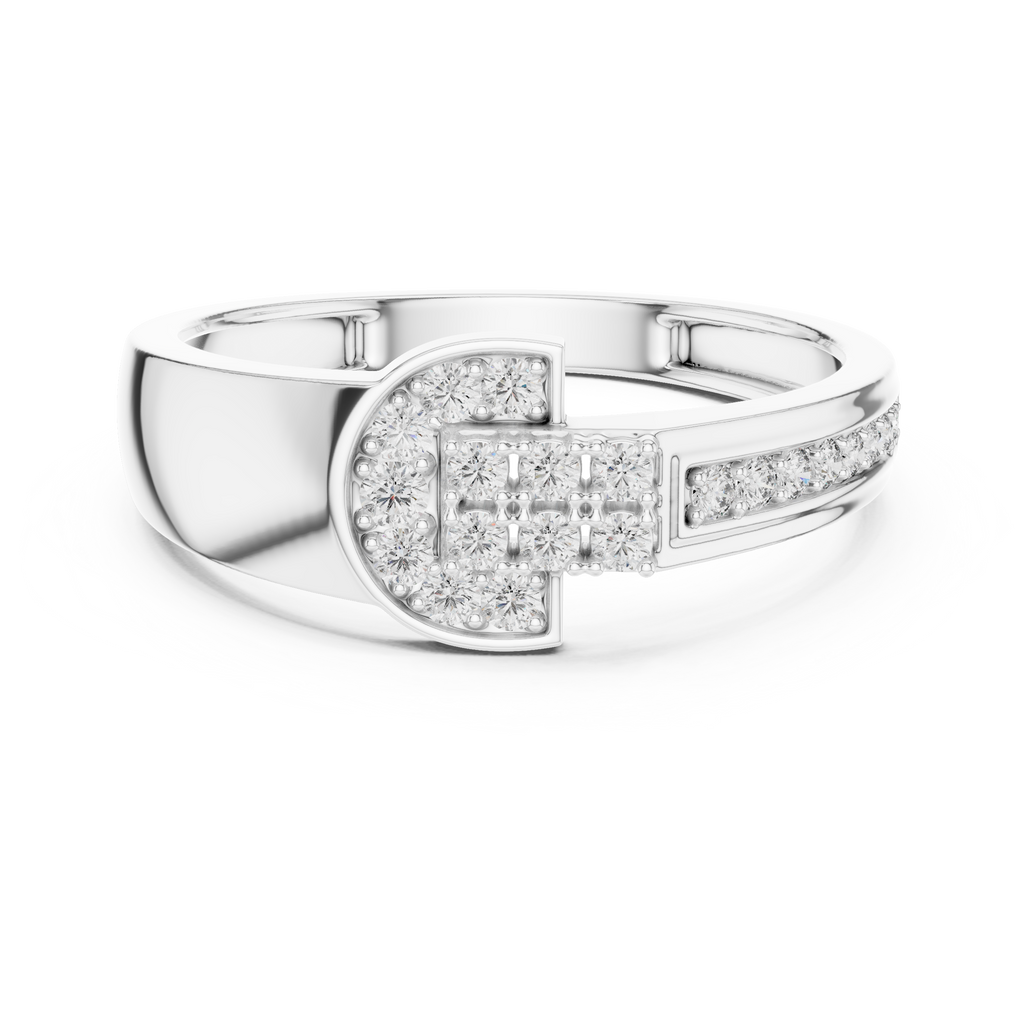 Regal Spark Diamond Gold Ring