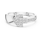 Regal Spark Diamond Gold Ring