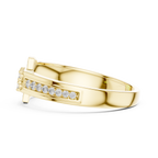 Regal Spark Diamond Gold Ring