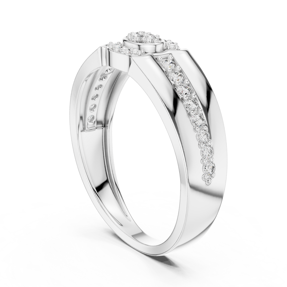 Royal Halo Diamond Ring