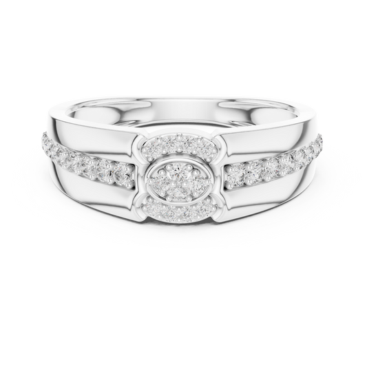 Royal Halo Diamond Ring