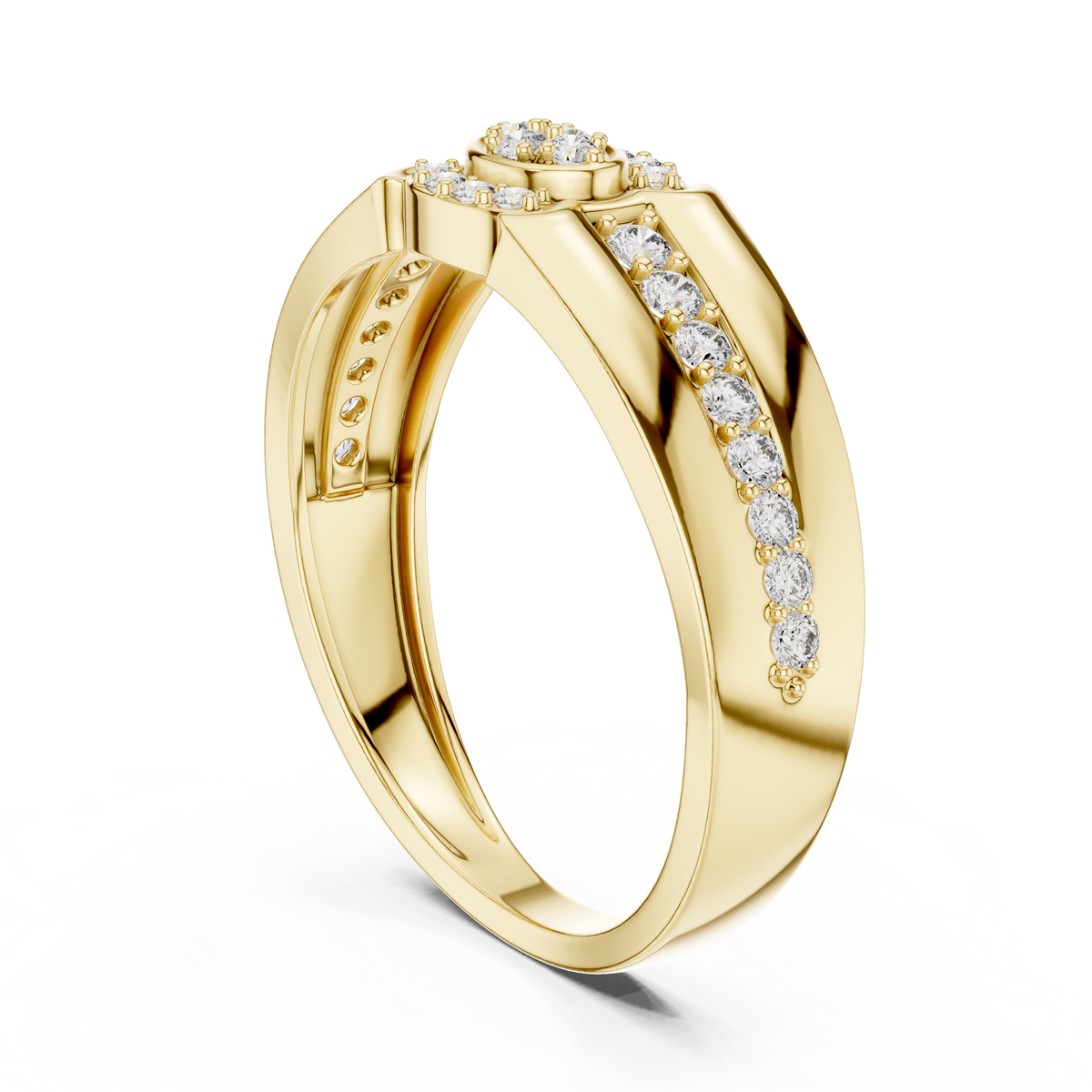 Royal Halo Diamond Ring