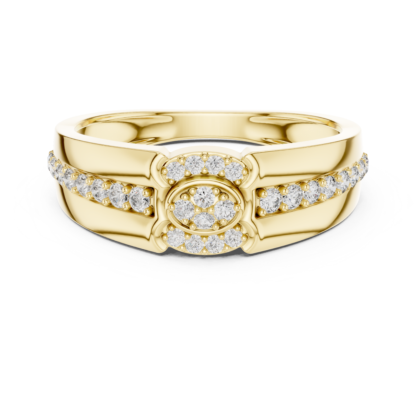 Royal Halo Diamond Ring