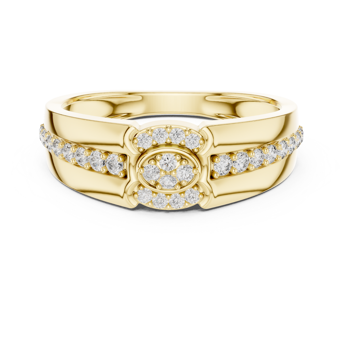 Royal Halo Diamond Ring