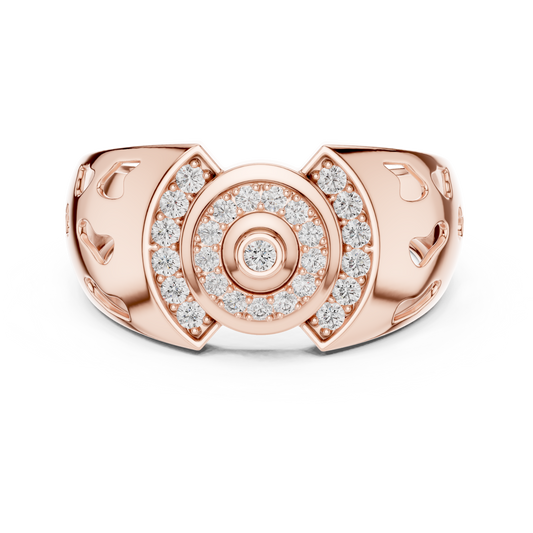 Romantic Spark Diamond Ring