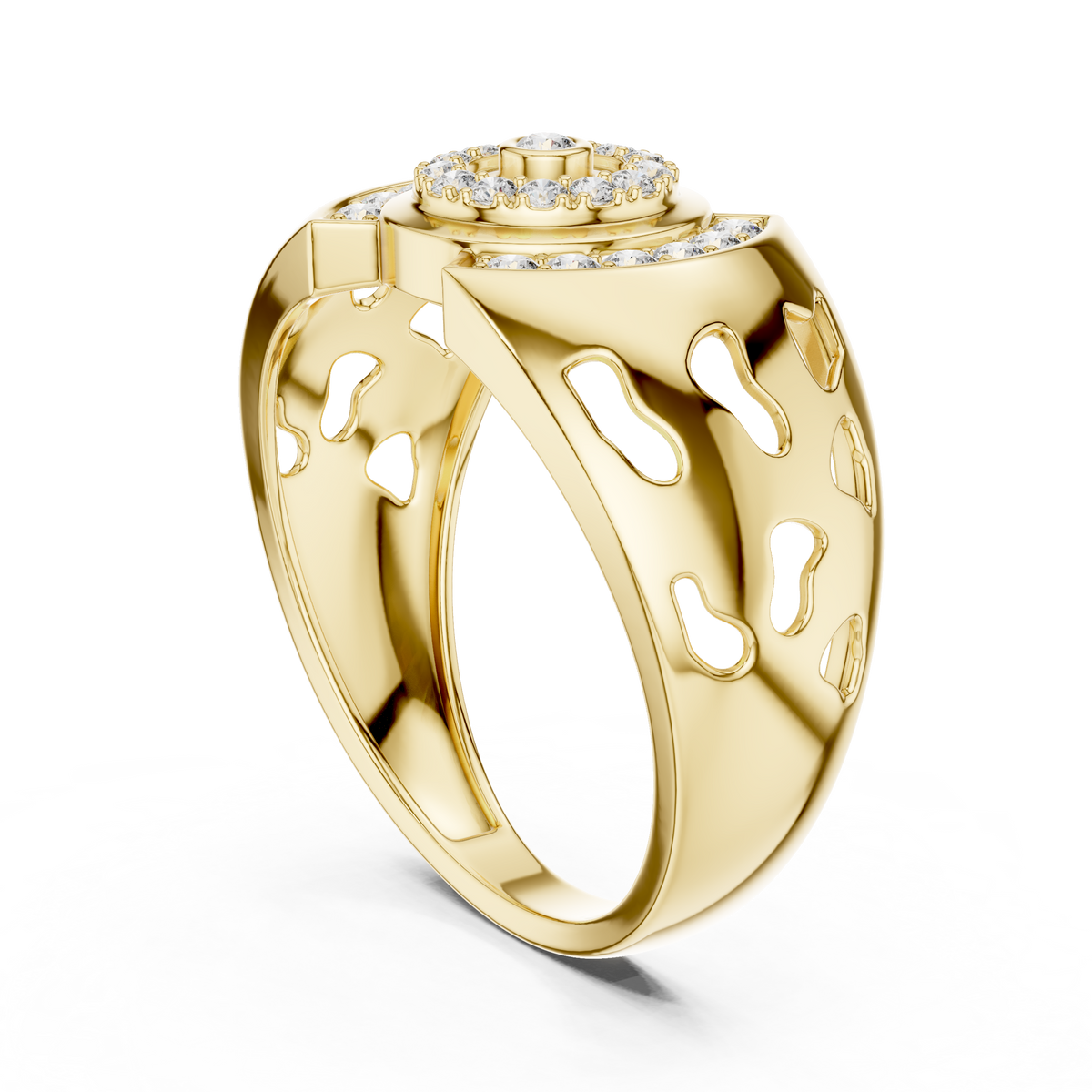 Romantic Spark Diamond Ring