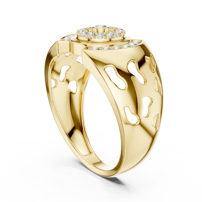 Romantic Spark Diamond Ring