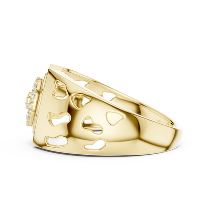 Romantic Spark Diamond Ring