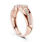 Signature Curve Diamond Ring