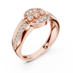 Signature Curve Diamond Ring