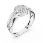 Signature Curve Diamond Ring