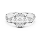 Signature Curve Diamond Ring