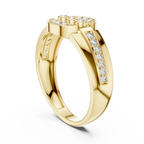 Signature Curve Diamond Ring