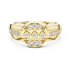 Signature Curve Diamond Ring