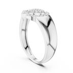 Radiant Orbit Gold Ring