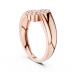 Floral Glow Diamond Ring