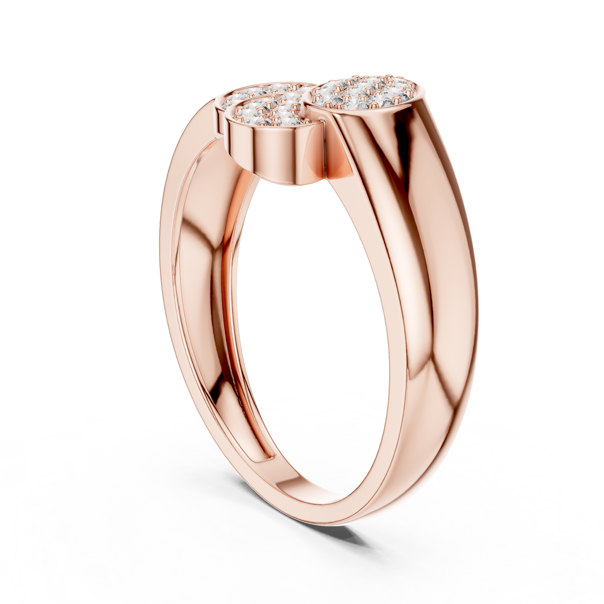 Floral Glow Diamond Ring