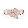 Floral Glow Diamond Ring