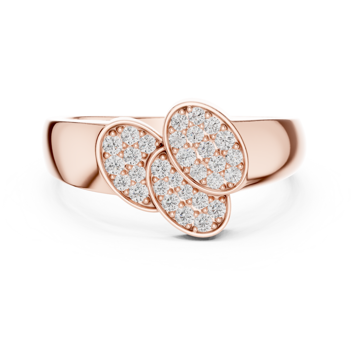 Floral Glow Diamond Ring