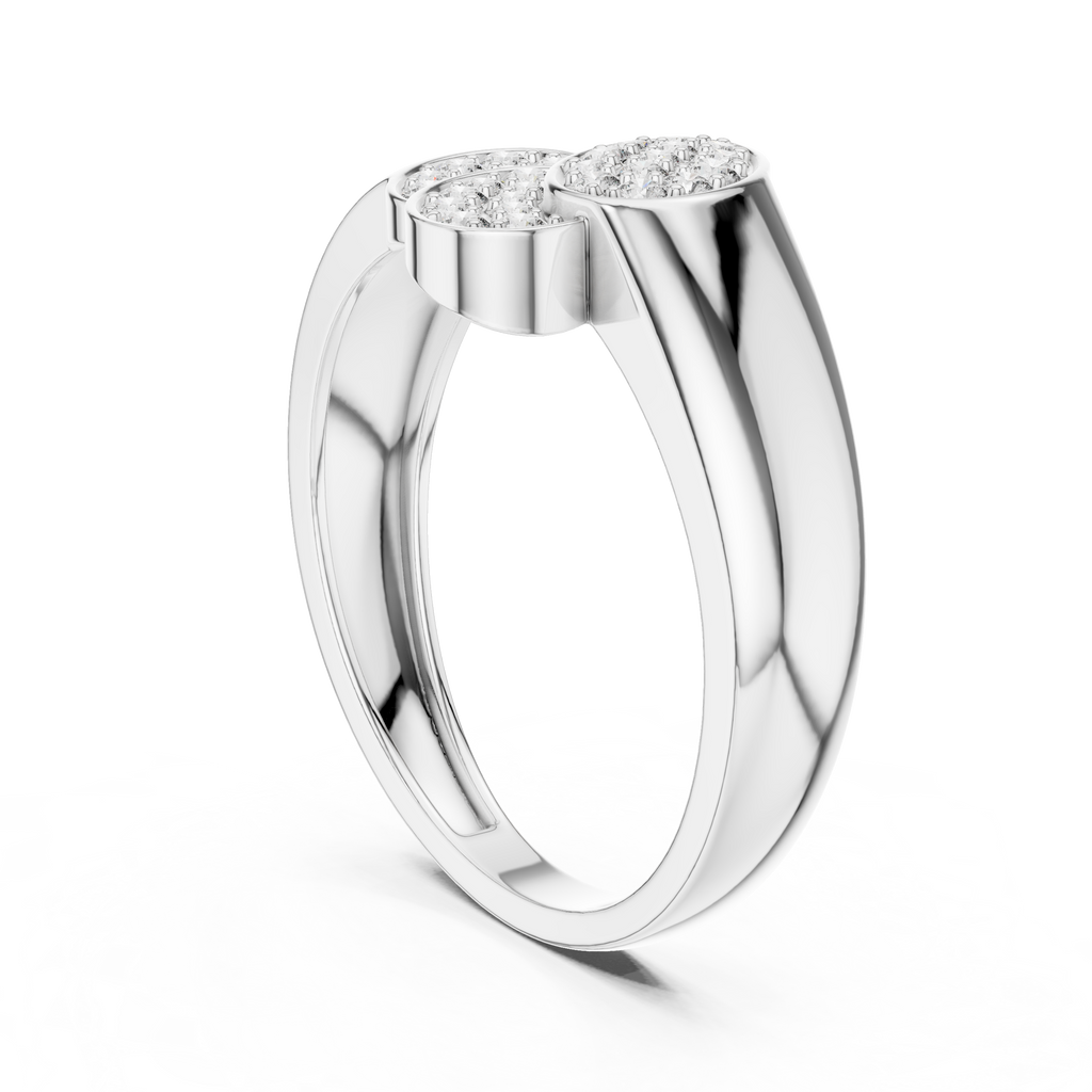 Floral Glow Diamond Ring