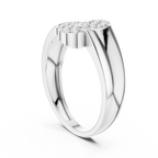 Floral Glow Diamond Ring