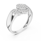 Floral Glow Diamond Ring