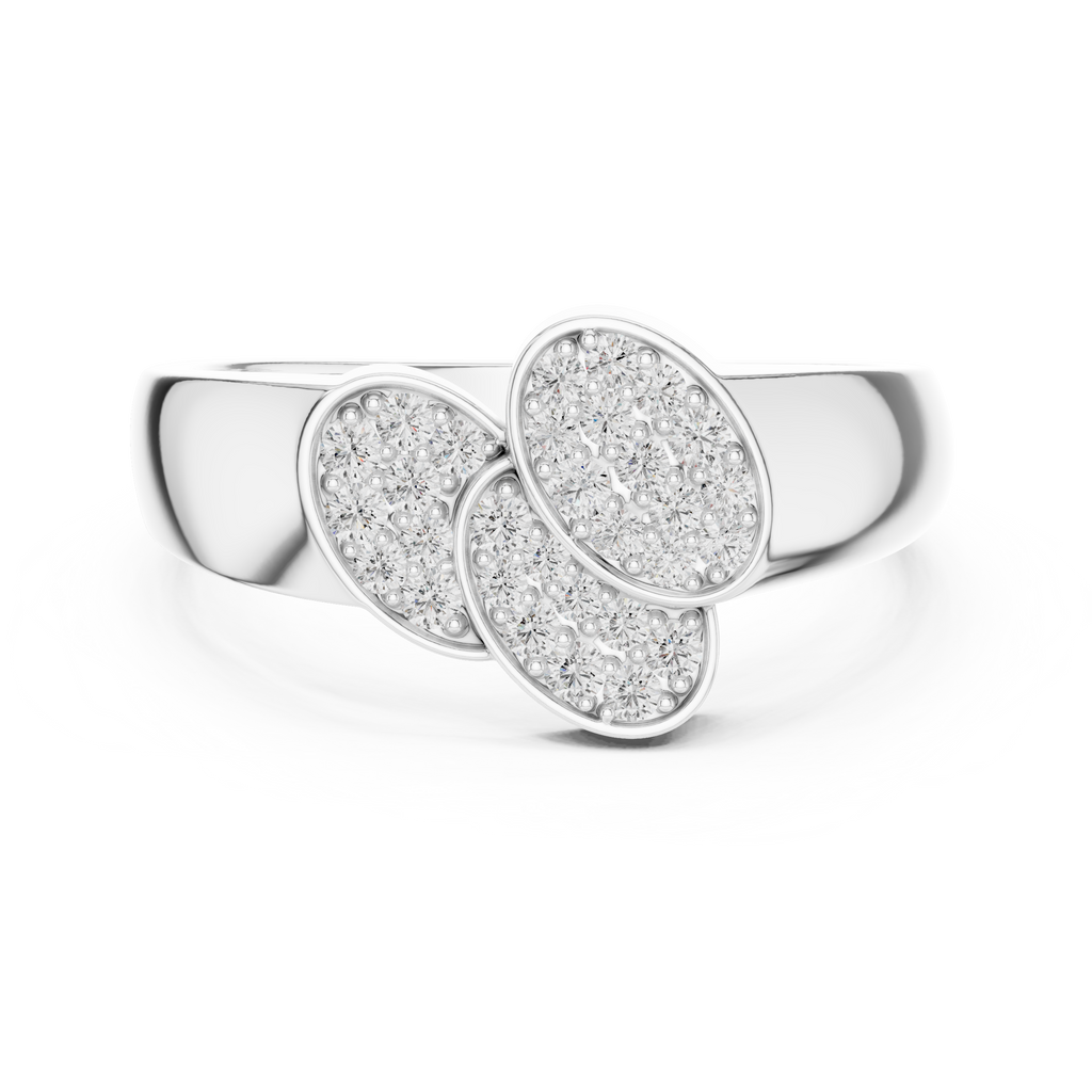 Floral Glow Diamond Ring