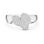 Floral Glow Diamond Ring