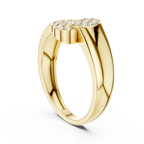 Floral Glow Diamond Ring