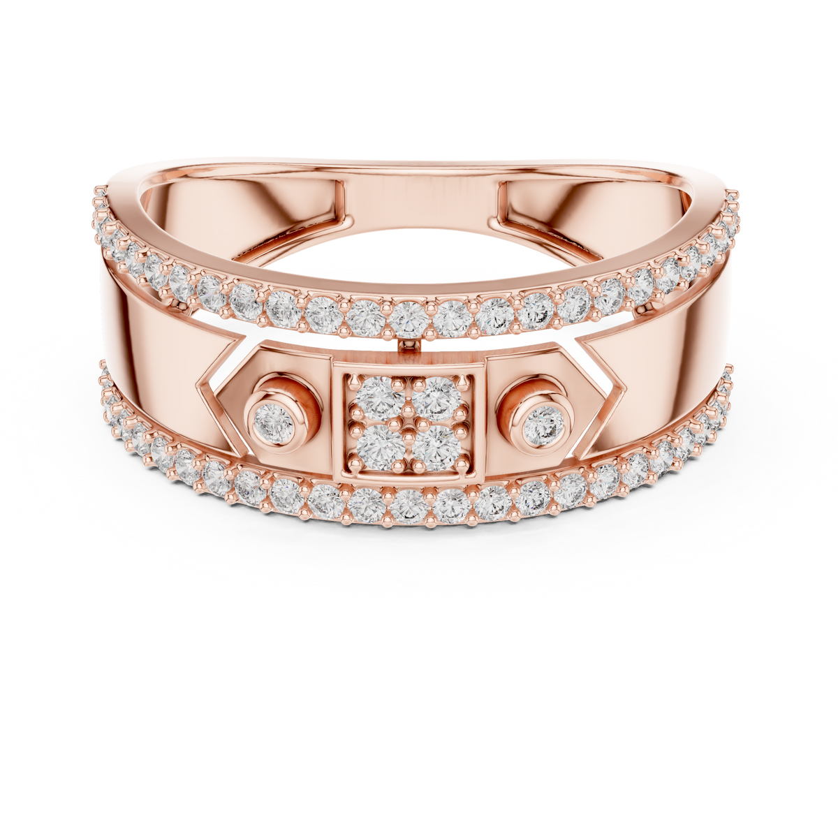 Royal Band Diamond Ring