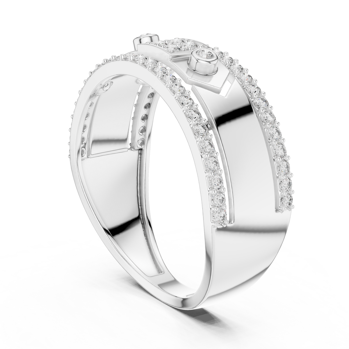 Royal Band Diamond Ring