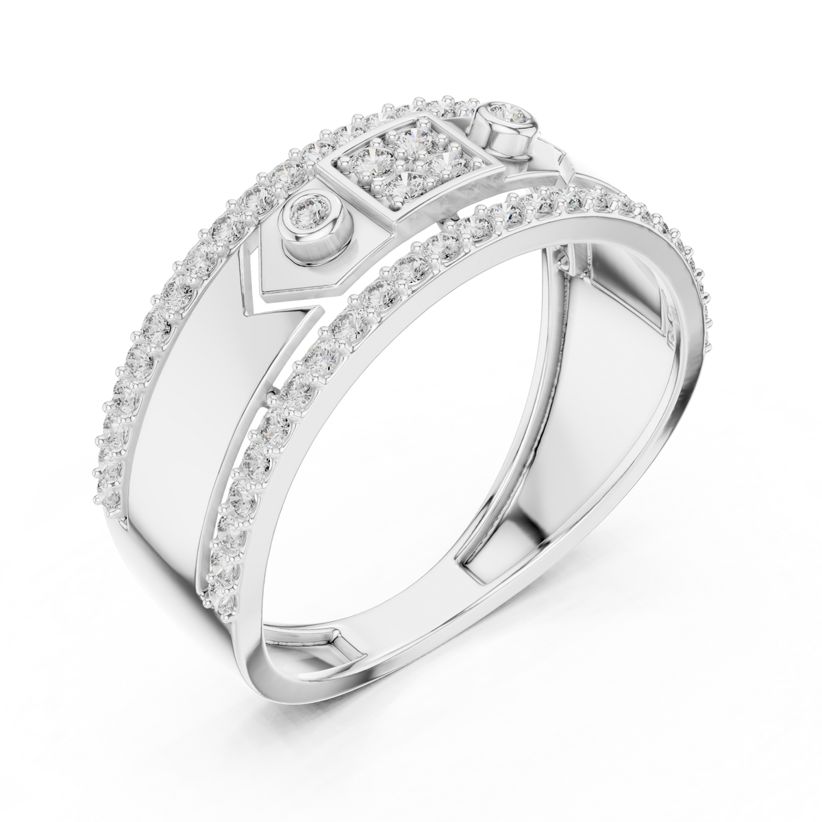 Royal Band Diamond Ring