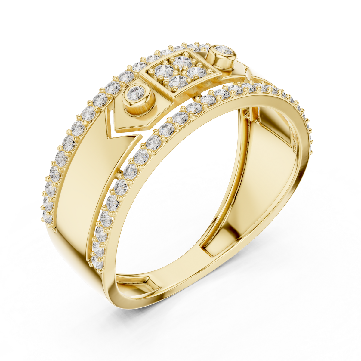 Royal Band Diamond Ring