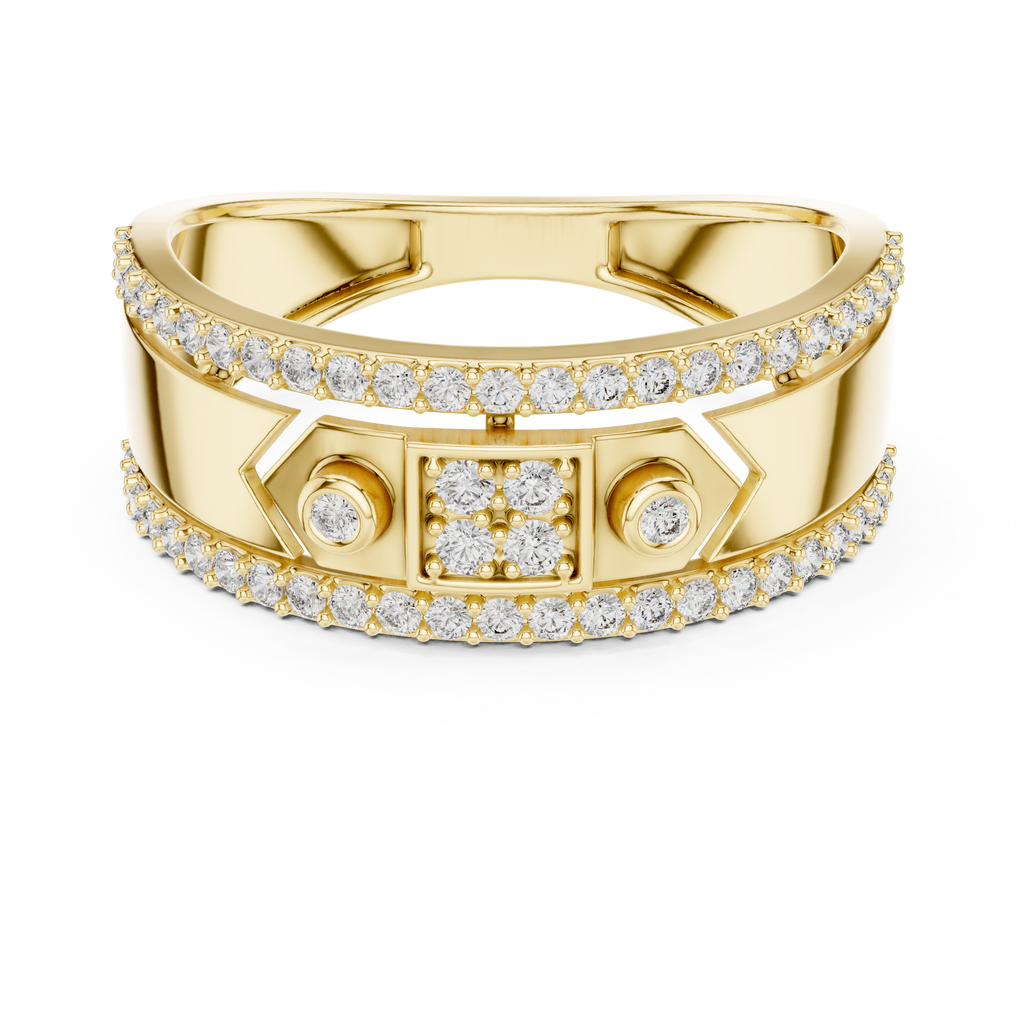 Royal Band Diamond Ring