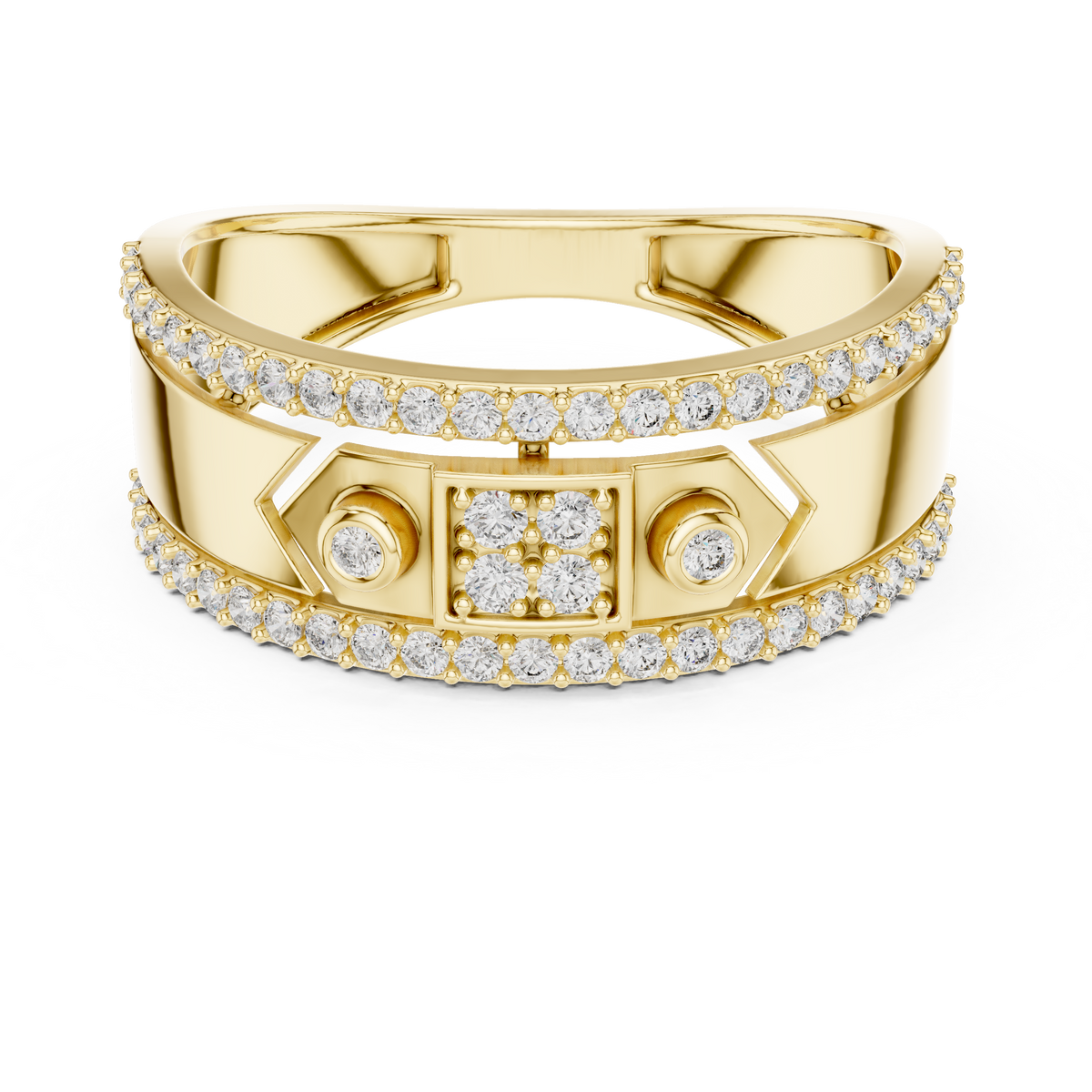 Royal Band Diamond Ring