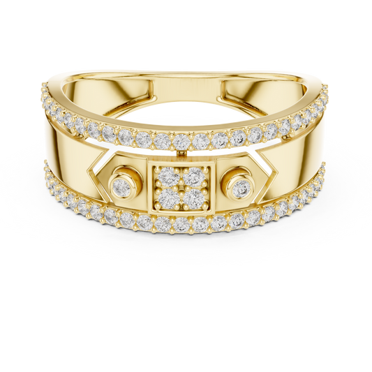 Royal Band Diamond Ring