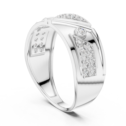 Signature Spark Rose Gold Designer Ring
