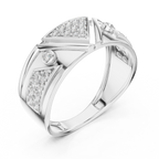 Signature Spark Rose Gold Designer Ring
