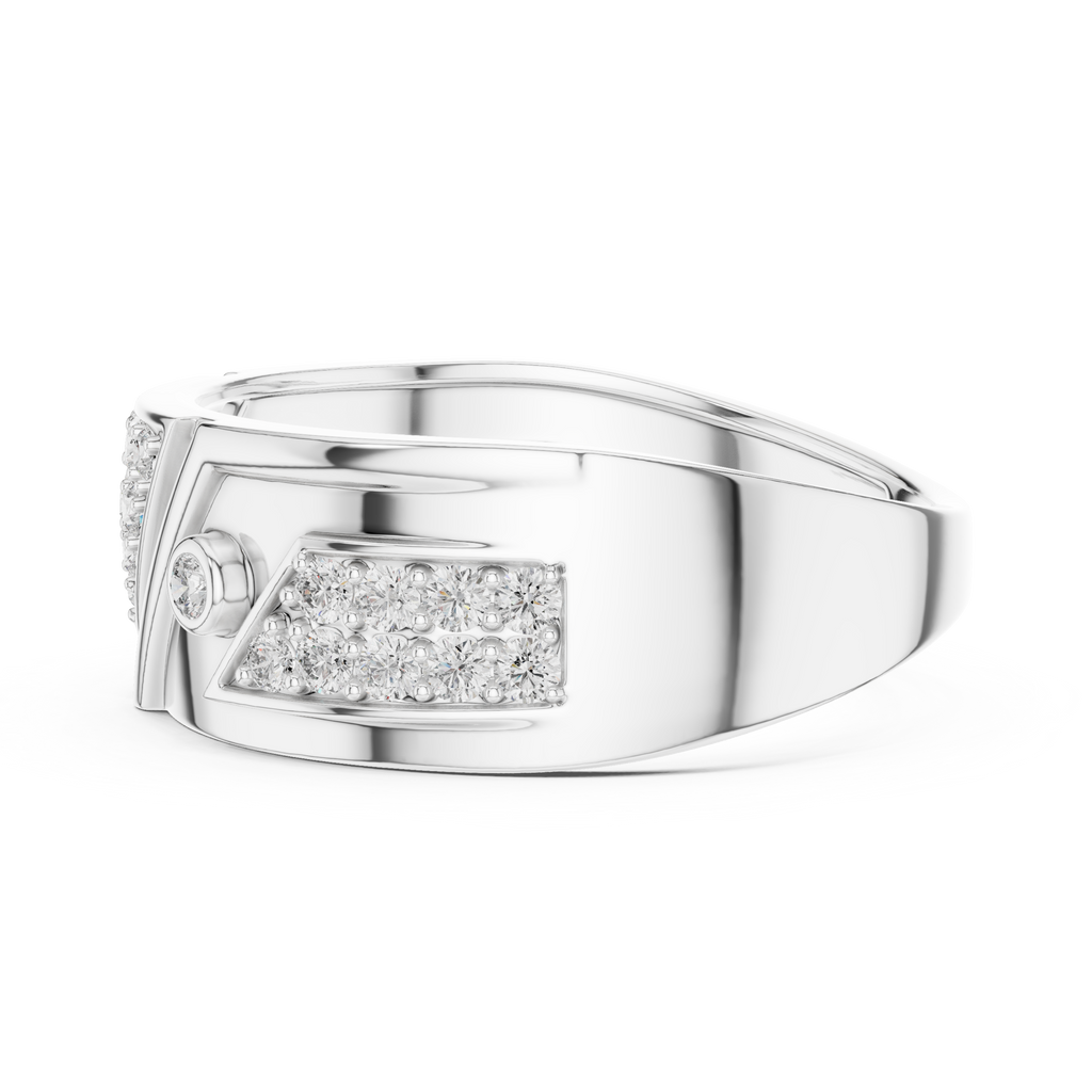 Signature Spark Rose Gold Designer Ring