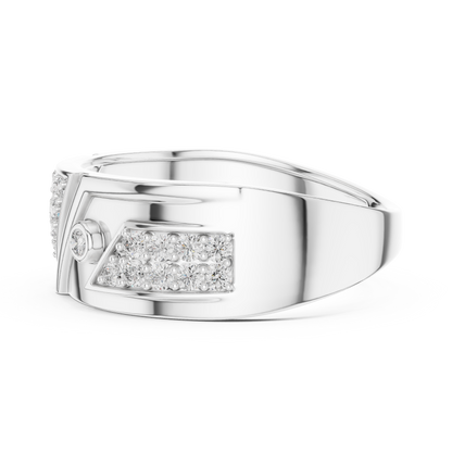 Signature Spark Rose Gold Designer Ring